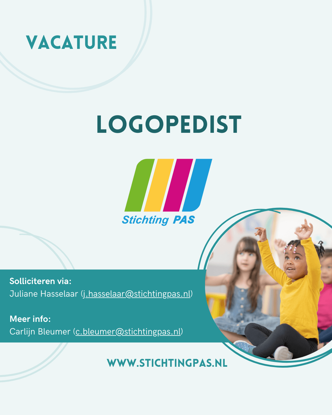 Logopedist Stichting PAS