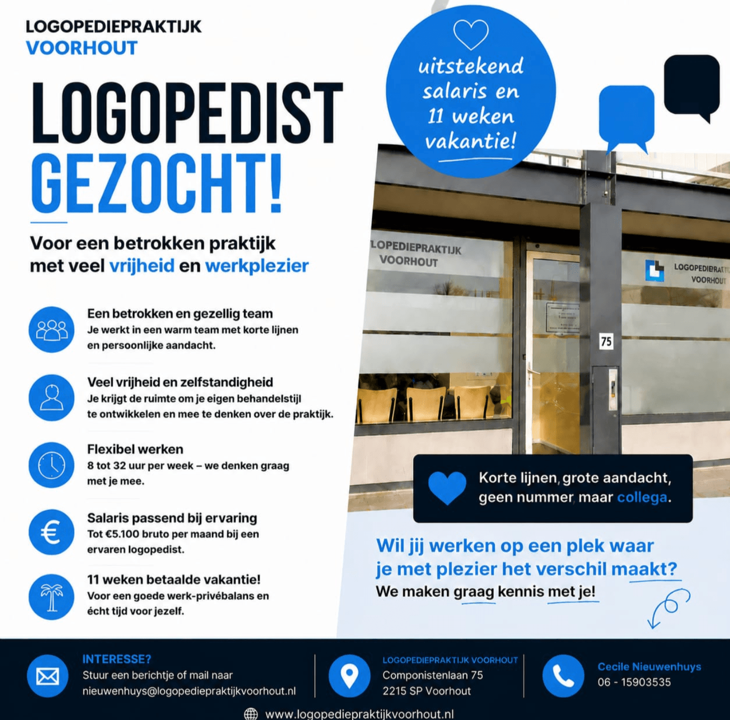 Logopedist m/v